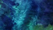 Striking Patterns of Blue and Green in the Chukchi Sea