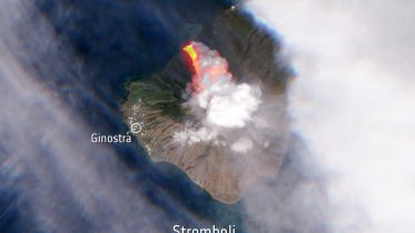 Stromboli Erupts