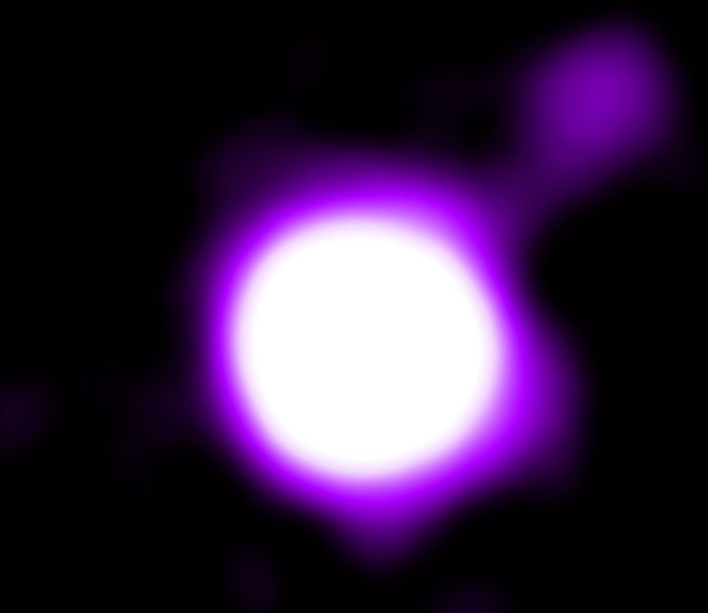 강력한 블랙홀 제트 X선