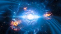 Strontium Emerging from a Neutron Star Merger