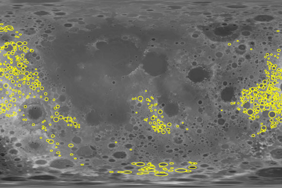 Study Reveals Small Asteroids Shattered the Moon’s Upper Crust