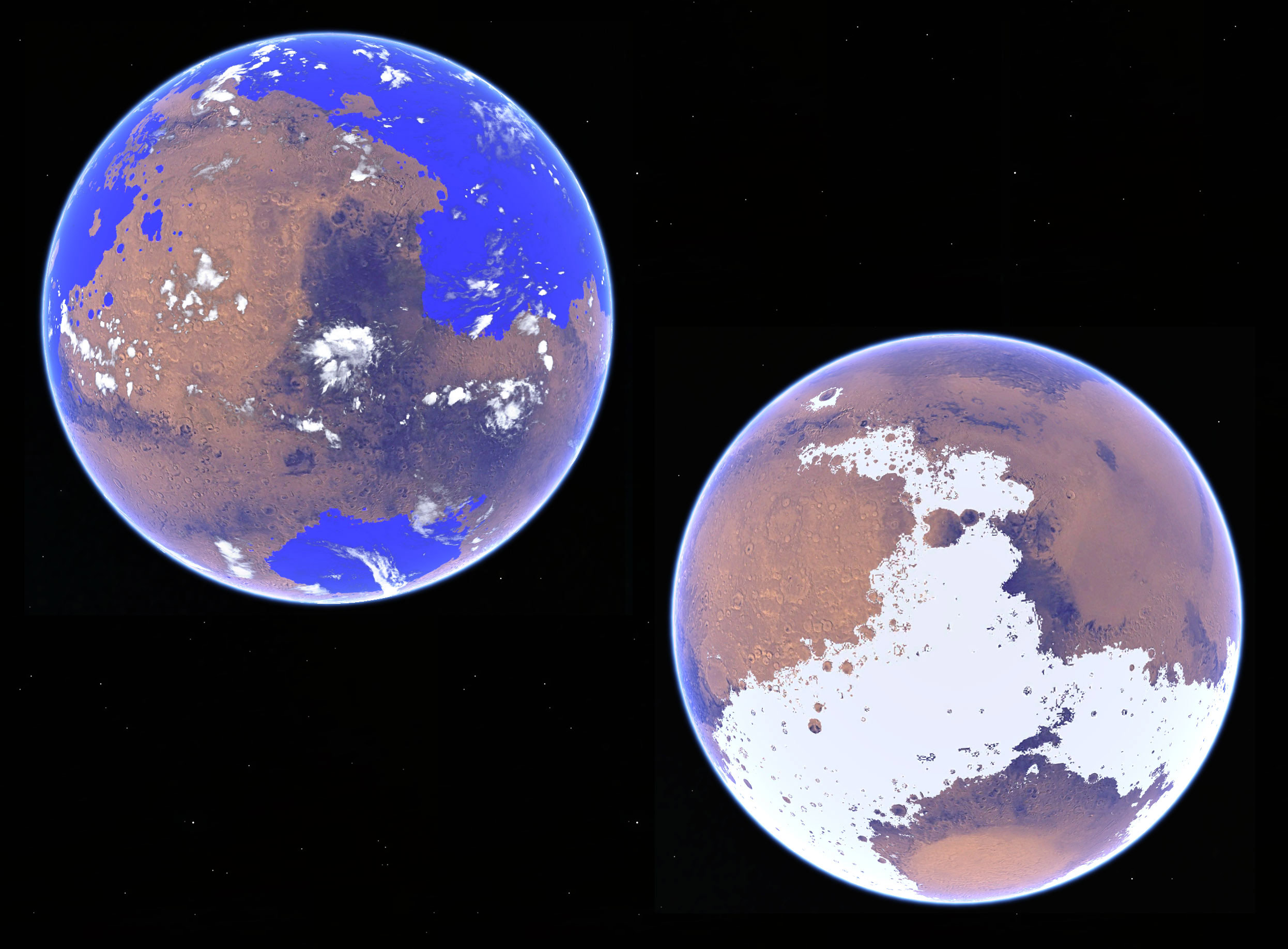 Study Reveals Ancient Climate Of Mars Was Cold And Icy