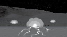 Study Shows Electric Sparks May Alter Evolution of Lunar Soil