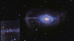 Subaru Observatory Accurately Models How One Galaxy is Swallowing Another