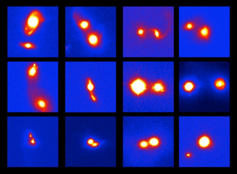 Subaru Telescope Images of Merging Galaxies