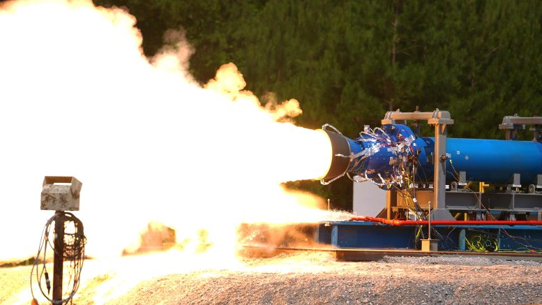Subscale Solid Rocket Motor Test