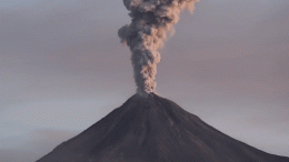 Sudden Volcanic Eruption