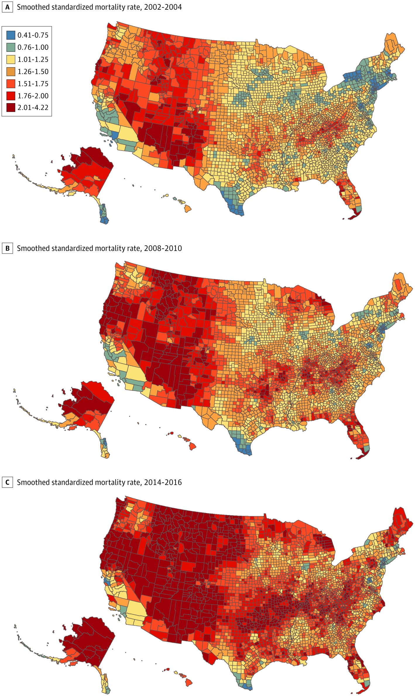 Suicide Map Of Usa Suicide Rates Soaring in America, Especially in Rural Areas
