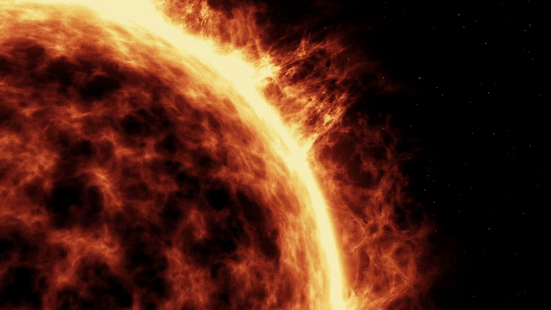 Bagaimana bintik matahari terdingin mendorong korona jutaan derajat