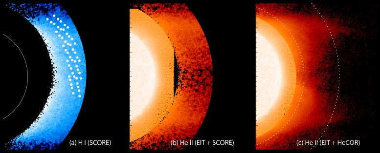 Sun Hydrogen Helium Low Corona