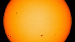Sun Peppered With Groups of Sunspots