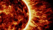Sun With Solar Flares