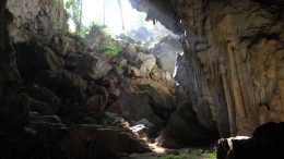 Sunlight Enters Tam Pà Ling Cave