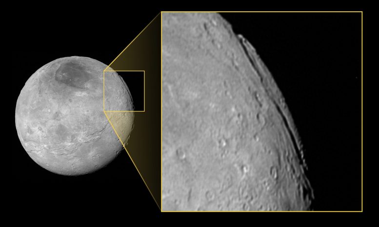 "Super Grand Canyon" Discovered on Pluto’s Moon Charon