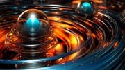 Superconductivity Physics Concept Art Illustration