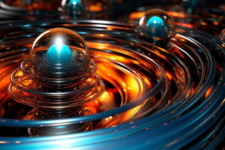Superconductivity Physics Concept Art Illustration
