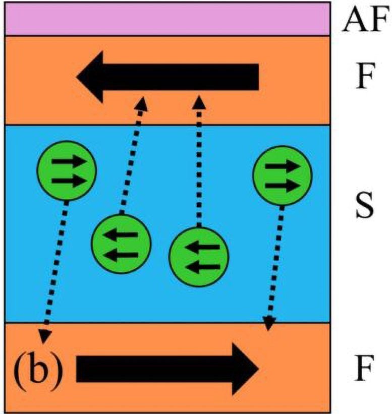 Superconductor Between Two Ferromagnets
