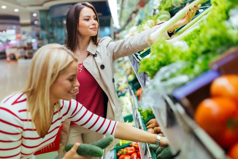 Supermarket Vegetable Shopping