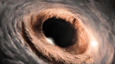 Supermassive Black Hole Artist's Impression