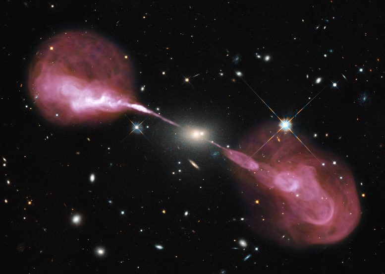 Supermassive Black Hole in Action