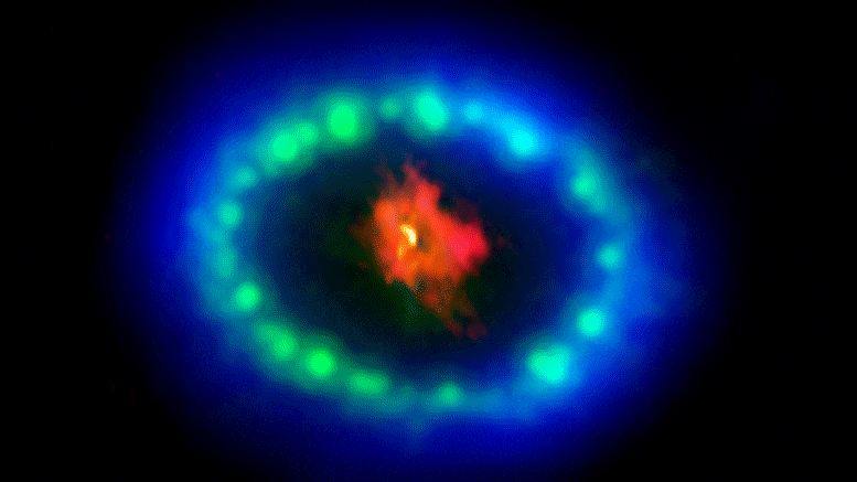 Star Chart Supernova 1987a Located 