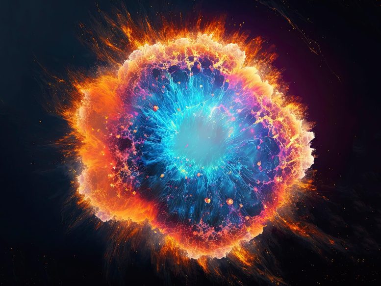 Supernova Artist's Illustration