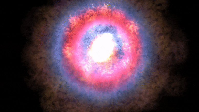 Massive Stellar Explosion Illuminates Thousand-Year-Old Astronomical Mystery