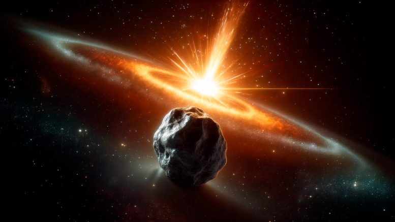 Supernova Meteorite Art