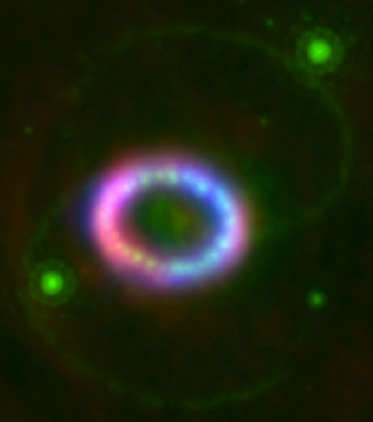 Supernova Remnant 1987A Reveals Secrets