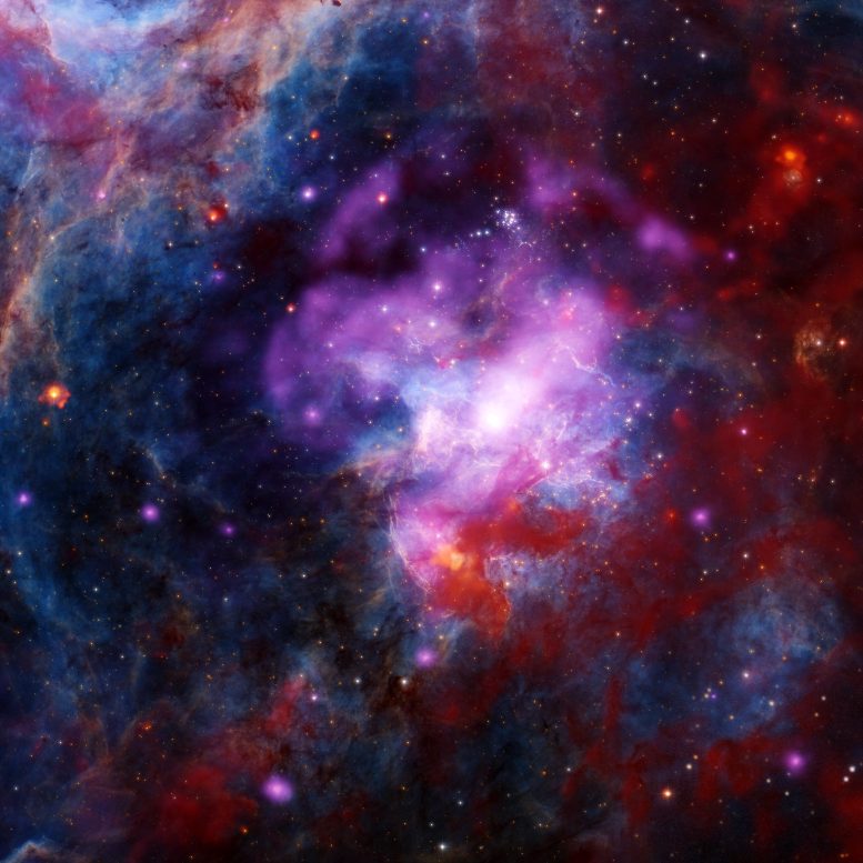 Supernova Remnant 30 Doradus B