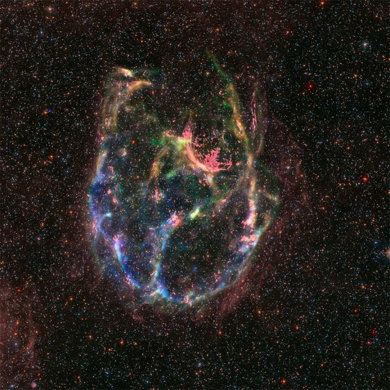 Supernova Remnant N132D Composite