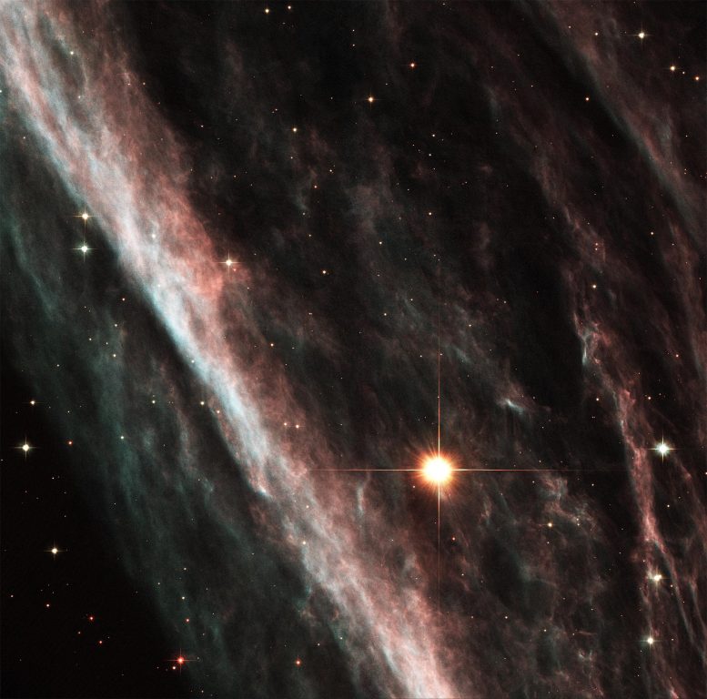Supernova Shock Wave NGC 2736