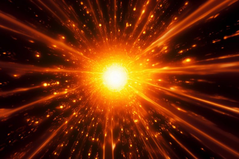 Supernova Star Explosion Concept Art