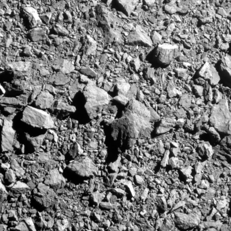 Surface Image of Asteroid Dimorphos
