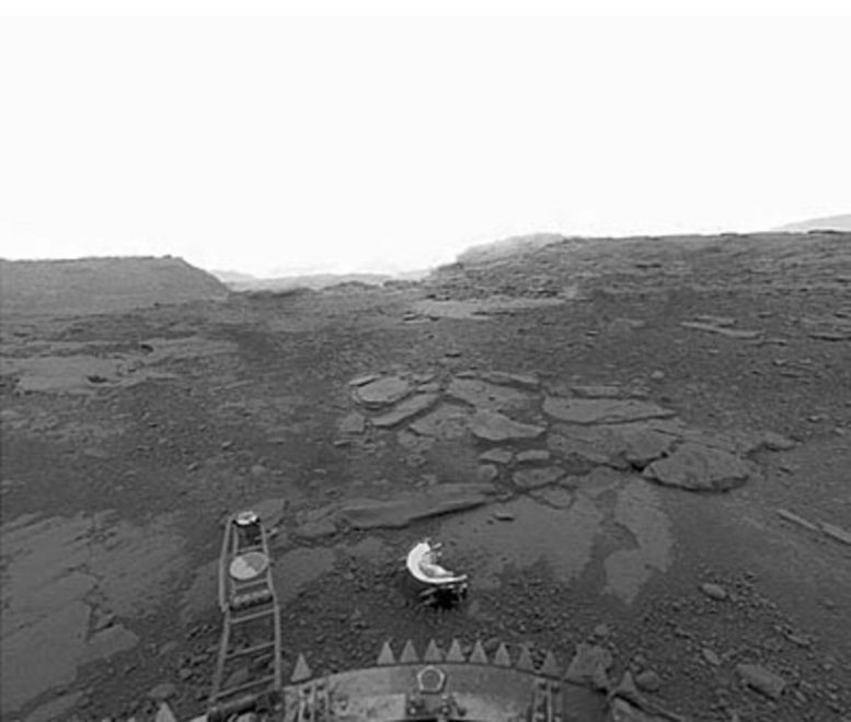Surface of Venus, As Seen by Venera 13