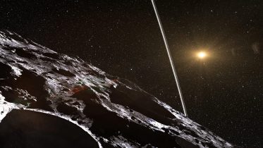 Surprise Discovery Shows Asteroid Chariklo Surrounded by Two Dense and Narrow Rings
