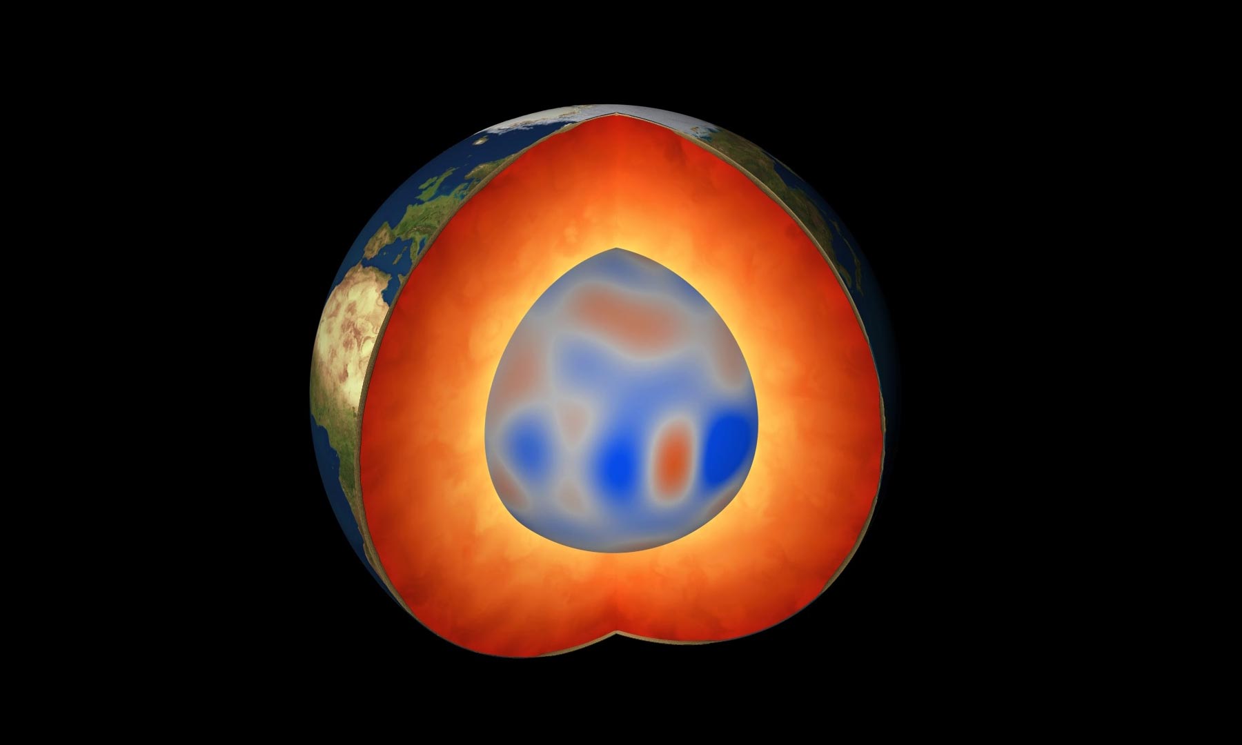 Un tout nouveau type d’onde magnétique balayant le noyau externe de la Terre a été découvert