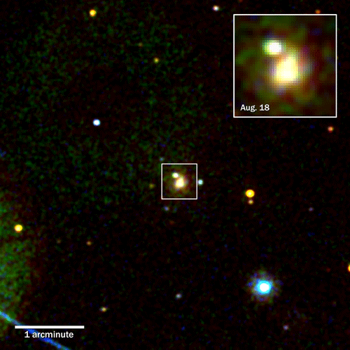 Swift Views Kilonova Produced by Merging Neutron Stars in the Galaxy NGC 4993