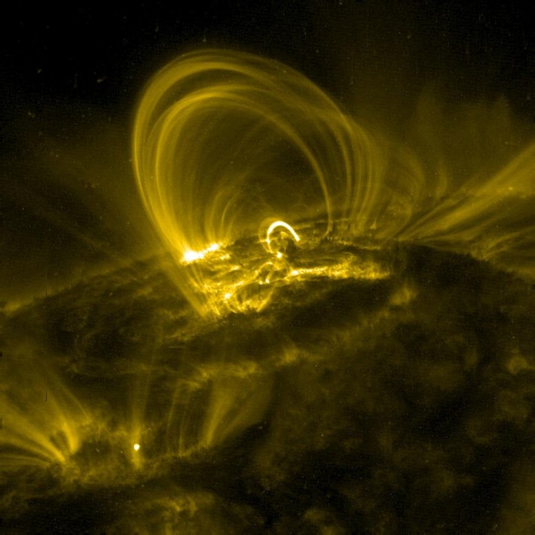 TRACE Solar Coronal Loop