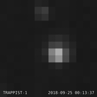 TRAPPIST 1 System Final Kepler Image