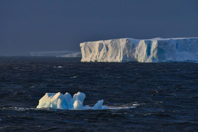 Tabular Iceberg off Antarctica