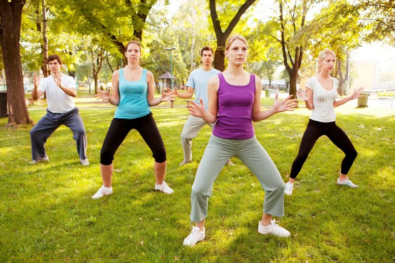 Controlled Trial Finds Tai Chi Similar to Conventional Exercise for Reducing Belly Fat