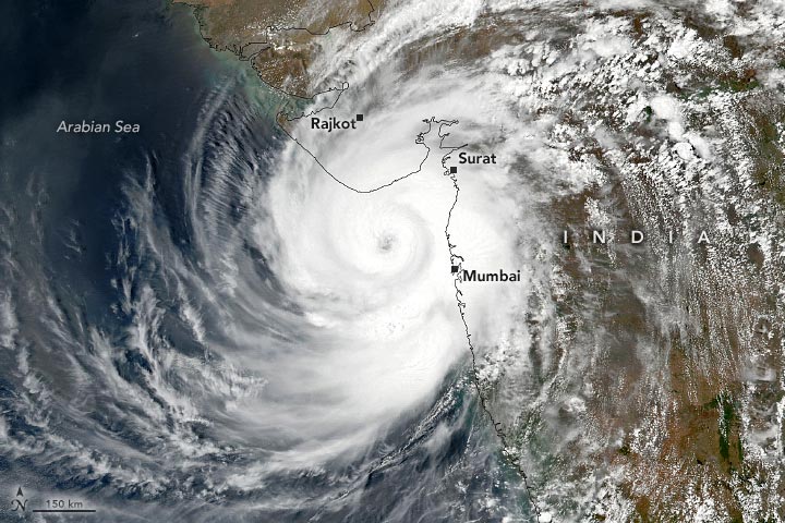 Tauktae Tropical Cyclone Annotated