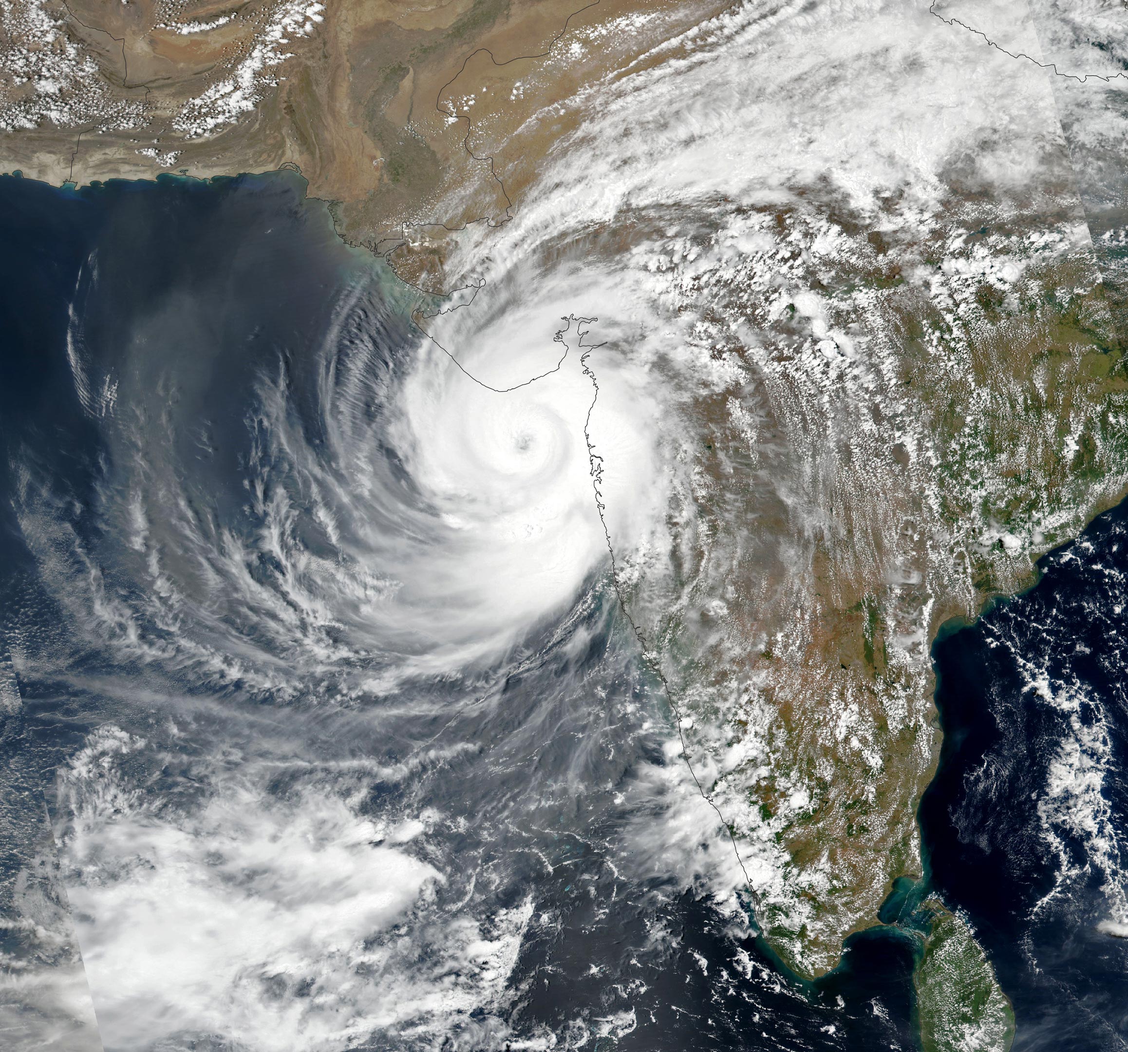 cyclone case study in india