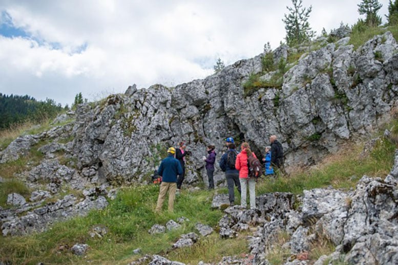 Taxon Expeditioners Searching for Land Snails on the Dobri Do Plateau, Durmitor, Montenegro