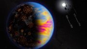 Technologically Advanced Exoplanet