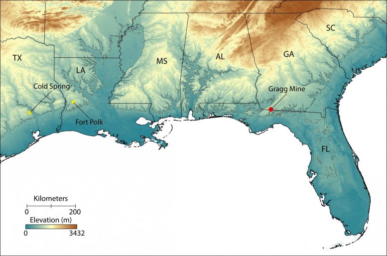Tegu North America Map