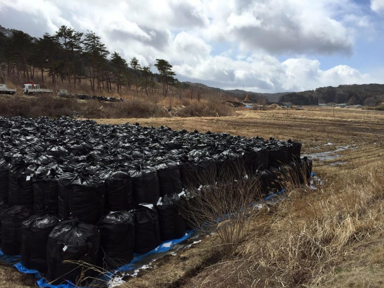 Temporary Storage Fukushima Contaminated Soil
