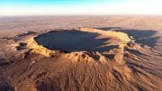 Tenoumer Crater