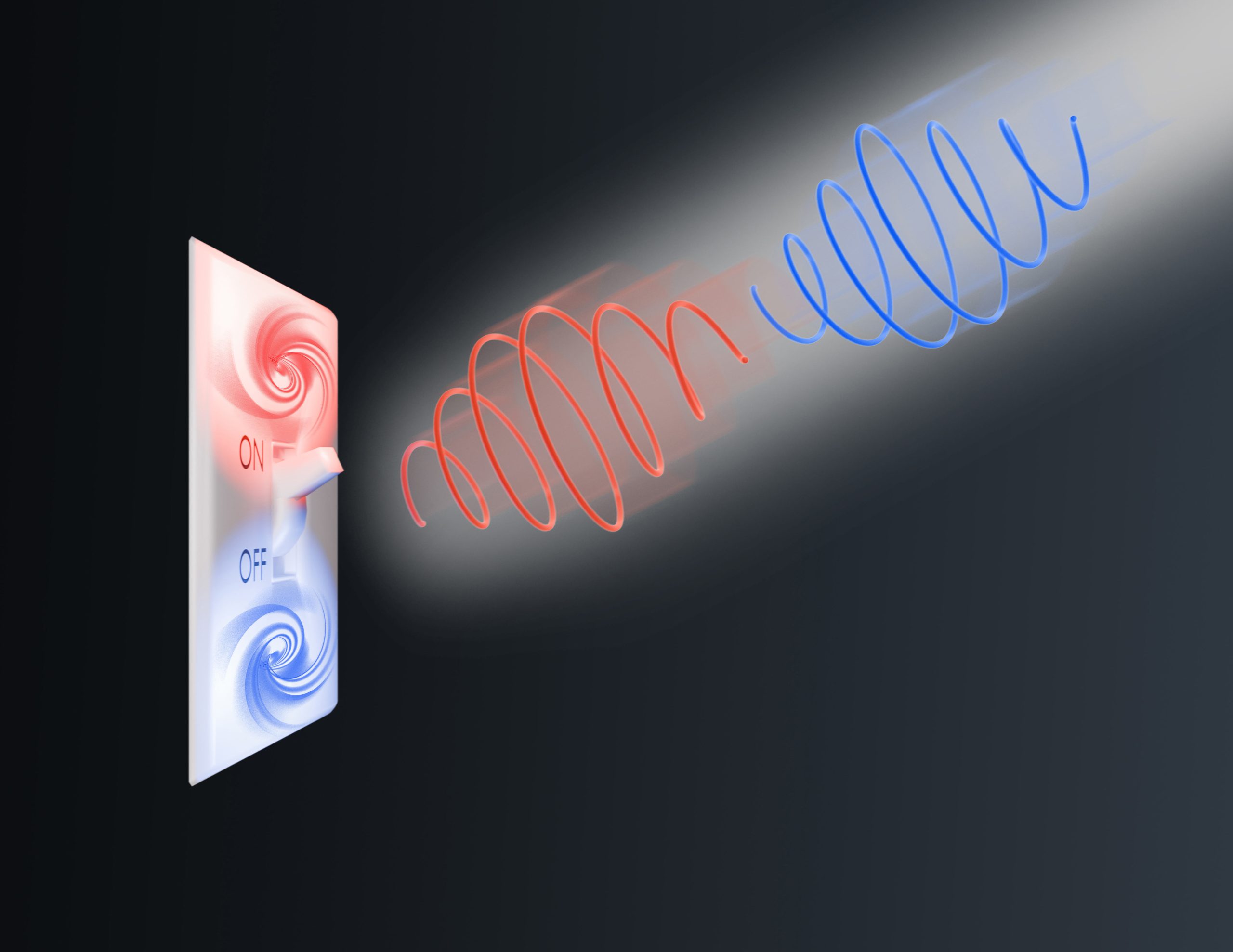 Terahertz light switching non-volatile memory